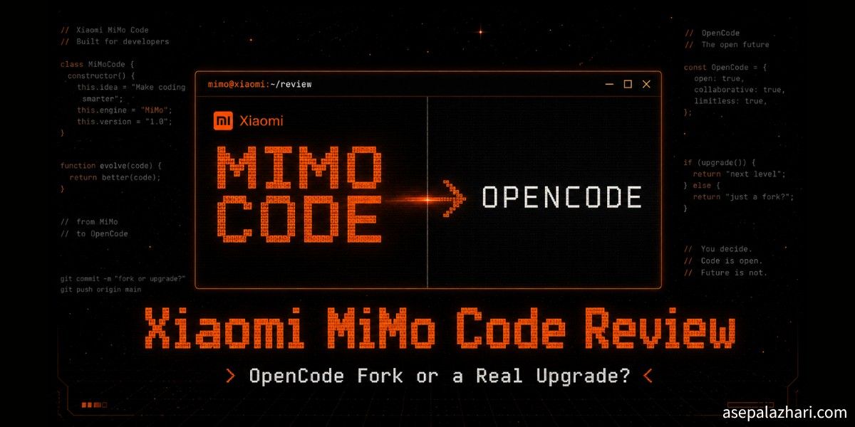Free MiMo API credits from Xiaomi led me to test MiMo Code. My honest take on what it adds over OpenCode and whether the fork is worth switching to.