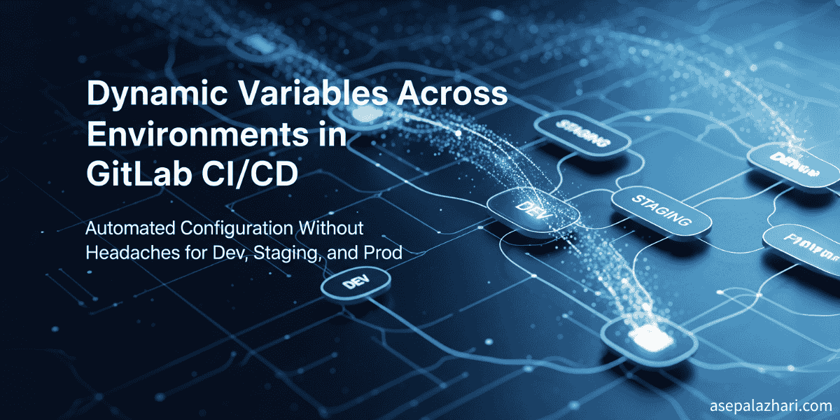 Learn how to smartly manage variables in GitLab CI/CD, enabling your pipelines to automatically adapt to different environments like dev, staging, and production.