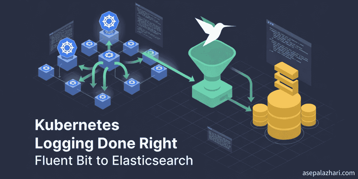 How I implemented centralized logging for Kubernetes with Fluent Bit and Elasticsearch, solving the ephemeral logs problem and enabling multi-namespace log collection.