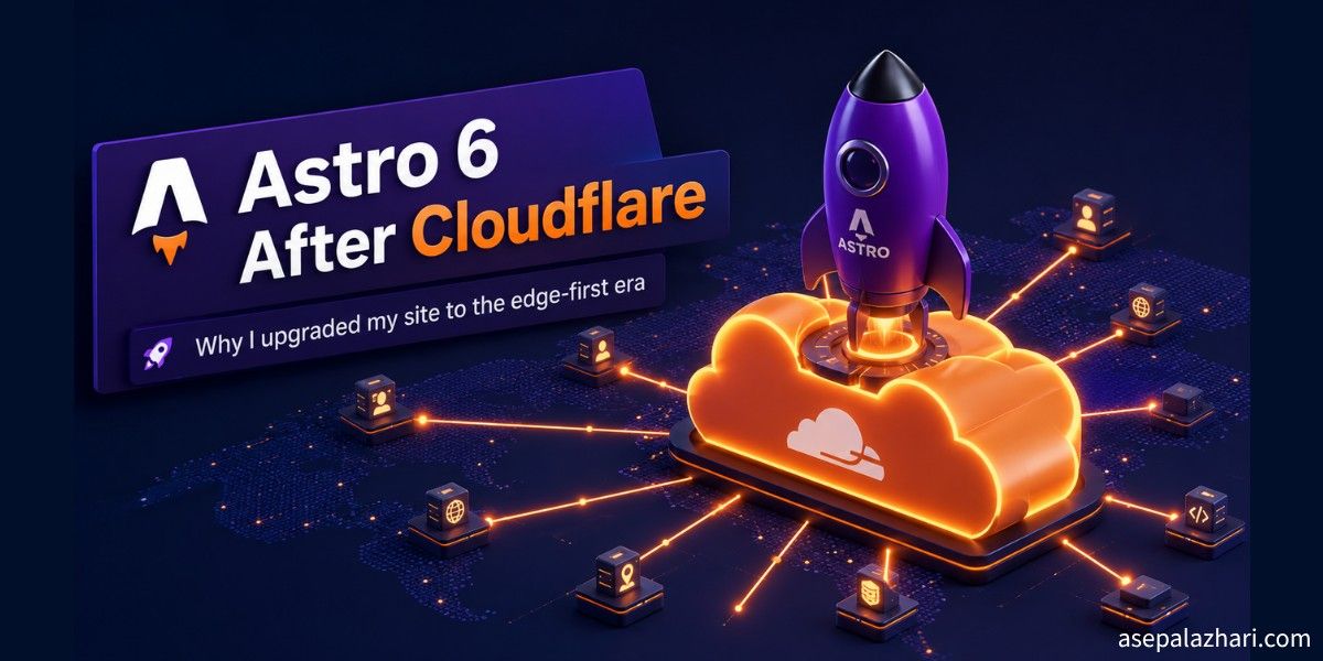 Cloudflare acquired Astro in January 2026. Astro 6 is the first release of that edge-first era. Here is what changed when I upgraded my own site from v5.