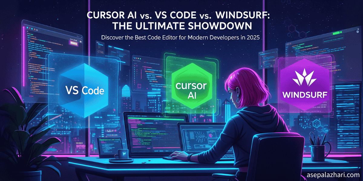 Cursor vs. VS Code vs. Windsurf: Best AI Code Editor in 2025?