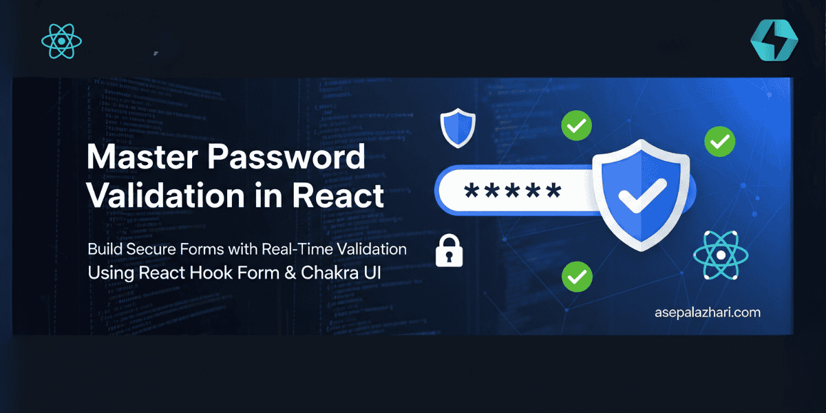 Complete Guide to Password Validation in React with Chakra UI and React Hook Form