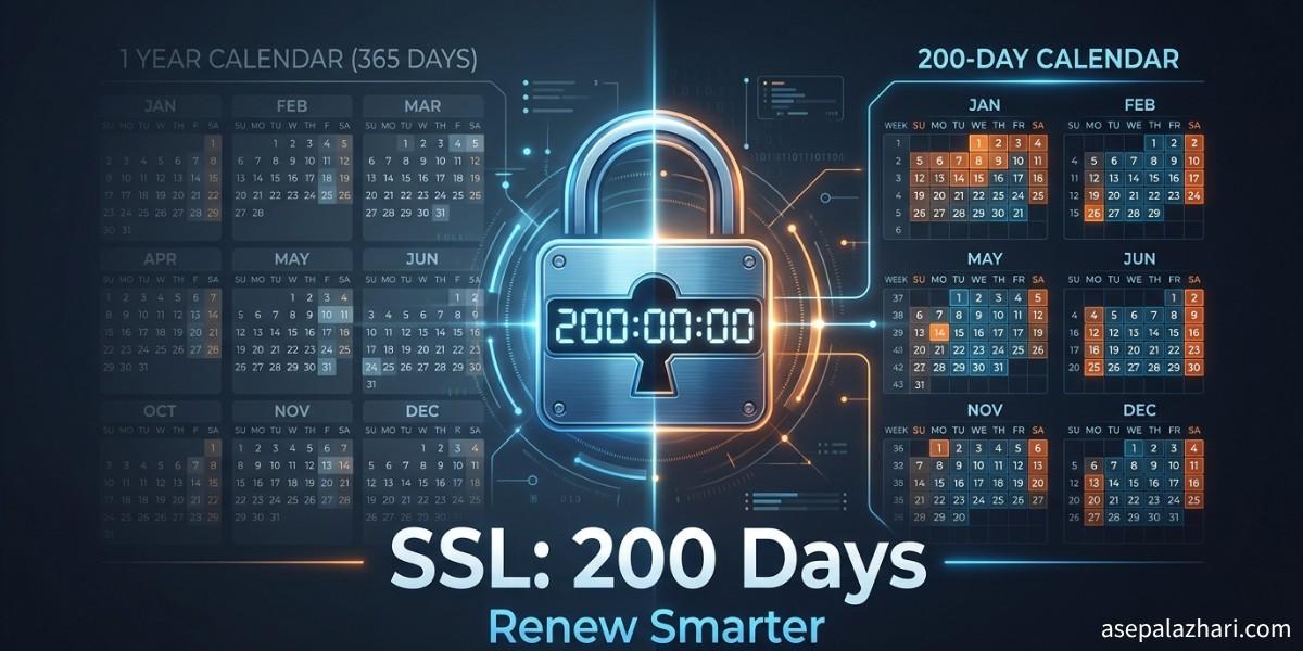 SSL certificate validity just dropped to 200 days. Here's why CA/B Forum made the change and how to stay ahead using Sectigo or DigiCert.