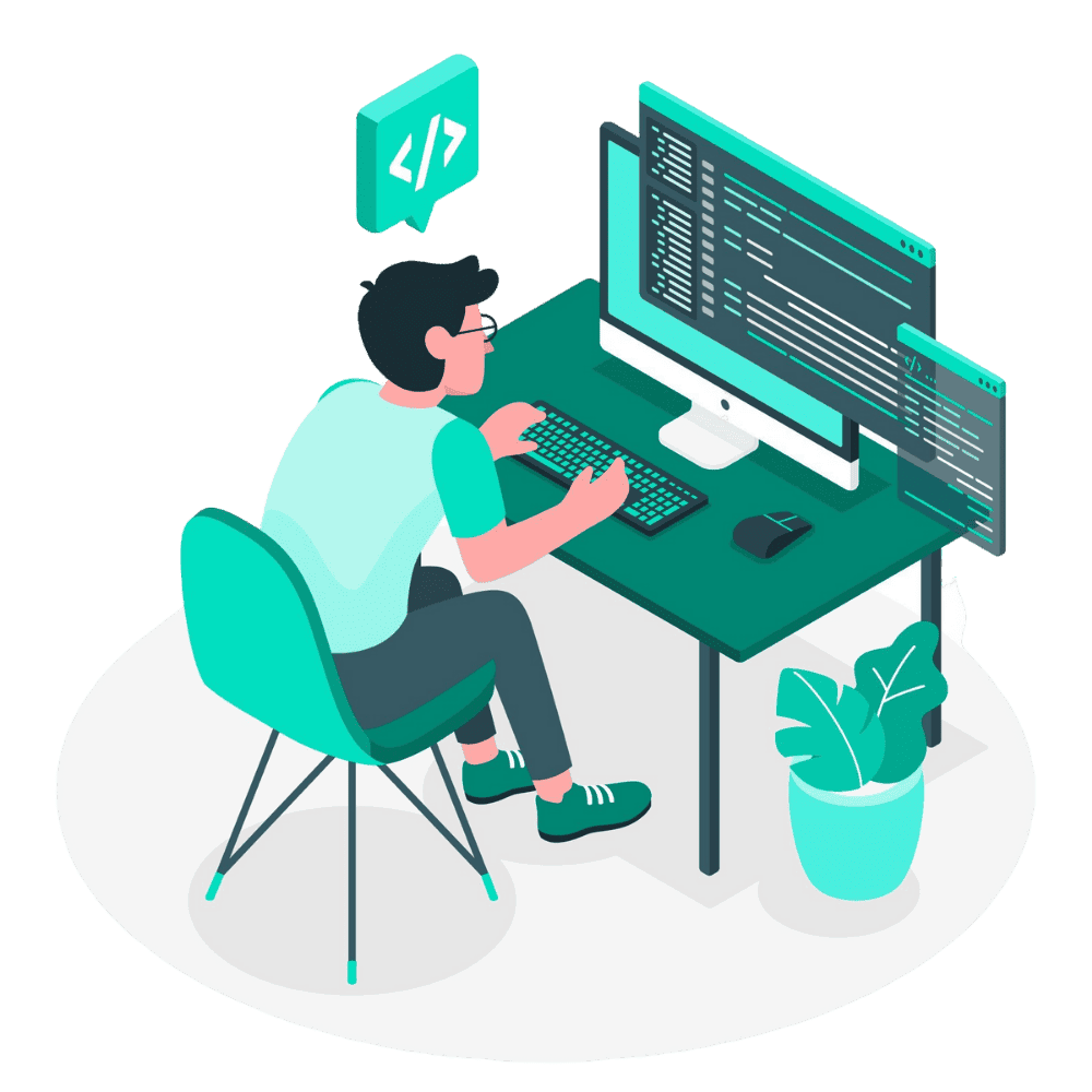 Developer illustration