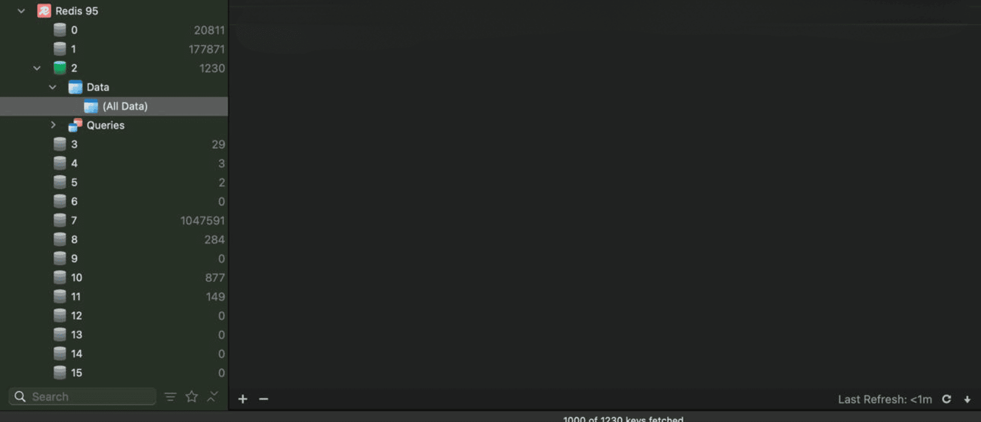 Redis Data View in Navicat